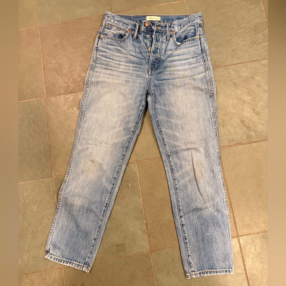 Madewell Blue High-Rise stovepipe Women's Jeans